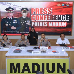 Polres Madiun Amankan Dua Tersangka Curanmor Modus Incar Motor di Persawahan dan Teras Rumah