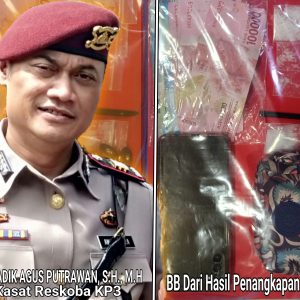 Ungkap Peredaran Sabu, Polres Pelabuhan Tanjung Perak Amankan 4, 02 Gram dan Uang Tunai