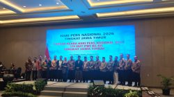 Perkuat Sinergi Dengan Insan Pers, Kasi Intel Korem 084/BJ Hadiri HUT PWI Ke-80