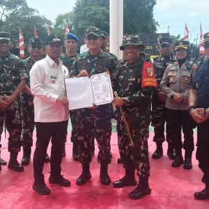 Kasiter 084/BJ, TMMD Ke-128 Perkuat Sinergi Bersama Rakyat