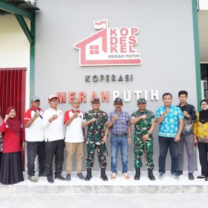 Pastikan Kesiapan Launching Koperasi Merah Putih, Danrem 084/BJ Tinjau Bangunan KDKMP