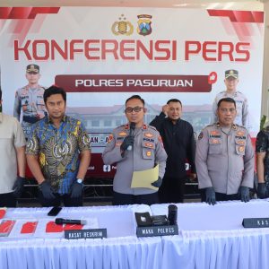 Polres Pasuruan Ungkap Tambang Andesit Ilegal di Purwosari, 5 Orang Ditetapkan Sebagai Tersangka