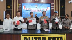 Polres Blitar Kota Amankan Tersangka Penyalahgunaan BBM Bersubsidi