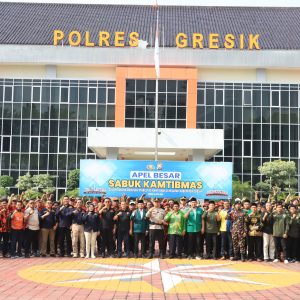 Kapolres Gresik Pimpin Apel Besar “Sabuk Kamtibmas” Perkuat Sinergi Demi Stabilitas Wilayah