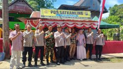 Tim Penilaian Lomba Satkamling Polres Pangkep Tinjau Langsung Pos Kamling Tanjonge Kelurahan Segeri