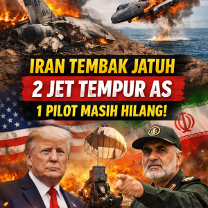 Iran Klaim Tembak Jatuh Dua Jet Tempur AS, Satu Pilot Masih Hilang