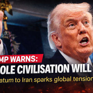 Trump Ancam “Peradaban Akan Hancur” Jika Iran Tak Patuhi Ultimatum