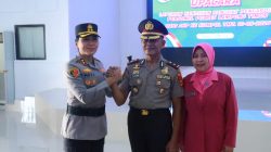Kapolres Lampung Timur Pimpin Upacara Kenaikan Pangkat Pengabdian, Kasat Samapta Suyatmo Naik Pangkat Jadi Kompol