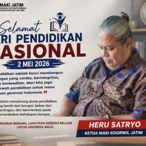MAKI Jatim Serukan Pendidikan Bersih dan Berintegritas di Hari Pendidikan Nasional 2026