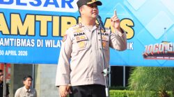 Kapolres Gresik Apresiasi Peringatan May Day di Stadion Gejos Berjalan Kondusif dan Humanis