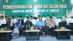 Lepas Keberangkatan Jamaah Calon Haji Gresik 2026, Kapolres Pastikan Pengamanan dan Titip Pesan Kamtibmas