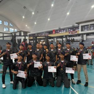 Brimob Polda Jatim Sabet 4 Emas Kejurprov MMA Surabaya