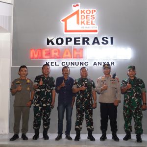 Tinjau Koperasi Merah Putih, Danrem Pacu Kemandirian Ekonomi Warga