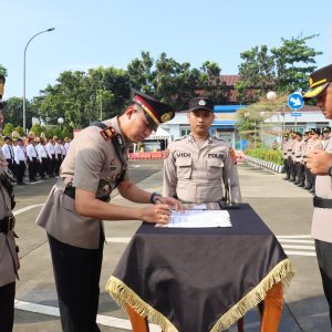Dipimipin Kapolresta Tangerang, Jabatan Kasat Lantas dan Kasat Samapta Diserahterimakan