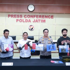 Polda Jatim Bongkar Komplotan Curat Lintas Provinsi, Beraksi di 13 TKP