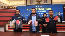 Polres Tuban Ungkap Jaringan Pengedar Uang Palsu 3 Tersangka Diamankan