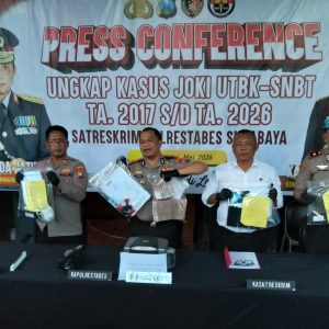 Polrestabes Surabaya Bongkar Sindikat Joki SNBT-UTBK Lintas Daerah, 14 Tersangka Ditangkap