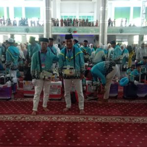 Bupati Pangkep Lepas 142 Jemaah Haji Kloter 26 Di Masjid Agung