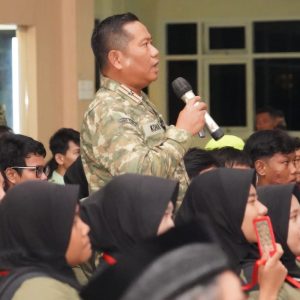 Danrem Tanamkan Semangat Bela Negara dan Hormati Perjuangan Orang Tua kepada Generasi Muda KKRI