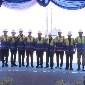 Perkuat Ketahanan Pangan dan Industri Nasional, Kapolres Gresik Hadiri Groundbreaking Pabrik Komplek Nitrat PT Bara Blasting Perkasa