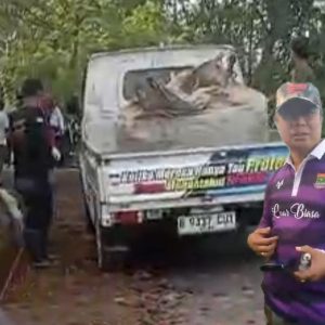 Lurah Mekar Jaya Pimpin Kerja Bakti Pemasangan Paving Block di Jalan SKC Kampung Ranca Kebo