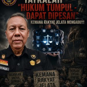 Rudy Rahadiyanto.SH : Tatkalah Hukum Tumpul-Dapat Dipesan Kemana Rakyat Jelata Mengadu!