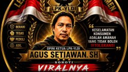 MBG Jadi Ancaman Kesehatan Ketua LPK-YLDI Tegaskan Dugaan Kelalaian Pengelola dan Pengawas Bisa Berujung Sanksi Pidana