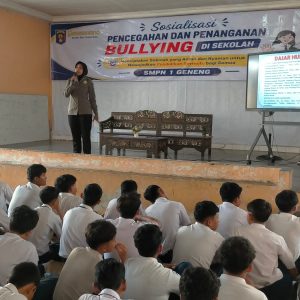 Polres Ngawi Edukasi Pelajar Cegah Bullying dan Narkoba Sejak Dini