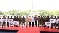 Kapolda Sulsel Hadiri Upacara Penetapan Komponen Cadangan Unsur ASN Pemprov Sulsel Tahun 2026