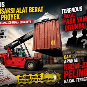 Kasus Dugaan Transaksi Alat Berat dan Proyek Gudang 300 Mirah Surabaya Dilaporkan ke Polisi, Muhammad Solikin Merasa Dijadikan Tumbal