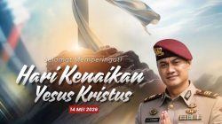 Kasatresnarkob Polres Pelabuhan Tanjung Perak Ucapkan Selamat Hari Kenaikan Yesus Kristus 2026
