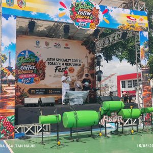 Heru MAKI Jatim Bersama Festival Jatim Specialty Coffee dan Tobacco Fest Vol 3 Resmi Dibuka, Jember Didorong Jadi Episentrum Kopi dan Tembakau Indonesia