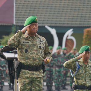 Danrem Pimpin Upacara 17-an, Tekankan Disiplin dan Soliditas Prajurit