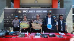 Kapolres Gresik Ungkap Lima Kasus Kejahatan, Korban Bersyukur Motor dan Barang Berharga Kembali