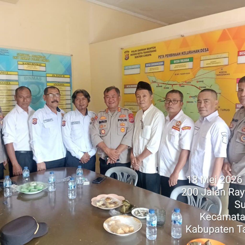 Subdit Binpolmas Ditbinmas Polda Banten Gelar Pembinaan Pokdarkamtibmas Bhayangkara di Polsek Cikupa