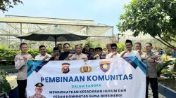 Kasubditbinpolmas Polda banten Melaksanakan Kegiatan Pembinaan Komunitas TTKKBI Serang Barat Tentang Kamtibmas