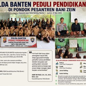 Kasubditbinpolmas Polda Banten Peduli Pendidikan