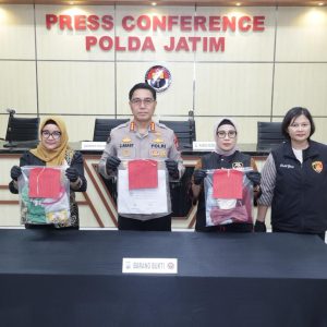 Polda Jatim Amankan Tersangka Kasus Kekerasan Seksual Dua Anak Dibawah Umur