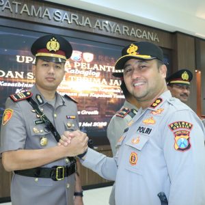Polres Gresik Gelar Sertijab PJU dan Kapolsek, Wujud Penyegaran Perkuat Pelayanan Publik