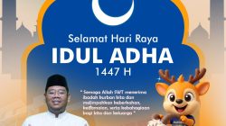 Kepala SMAK Frateran Surabaya Fr. William Satel Sura BHK, S.Pd., MM Ucapkan Selamat Hari Raya Idul Adha 1447 H