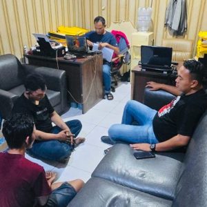 Viral di Media Sosial, Warga Amankan Dua Terduga Pencuri Ternak di Sindang Jaya Berakhir Damai