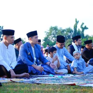 Bupati Pangkep Shalat Idul Adha 1447 Hijriah Di Lapangan Sepak Bola Minasatene