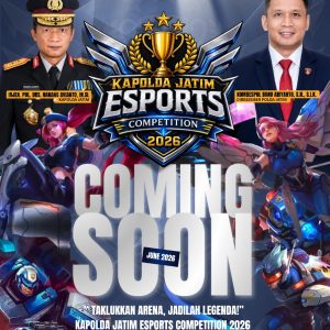 Sambut Hari Bhayangkara ke – 80 Polda Jatim Gelar Turnamen Esport untuk Umum