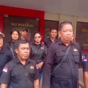 Ketua IPLI Resmi Laporkan Berkas ke polres metro.Dugaan Data Pencalonan walikota metro,