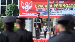 Kapolres Gresik Pimpin Upacara Hari Pancasila 2026, Ajak Personel Bumikan Nilai-Nilai Pancasila