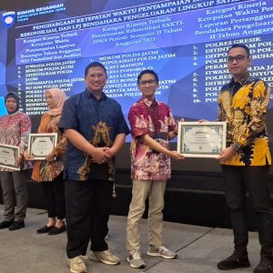 Polres Gresik Borong Penghargaan Kapolri dan DJPb Jatim, Bukti Tata Kelola Keuangan Profesional