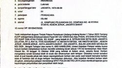 Dugaan Pemalsuan Dokumen Tanah Dilaporkan ke Polda Metro Jaya