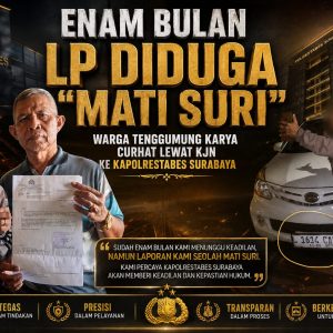 Enam Bulan LP Diduga Mati Suri Warga Tenggumung Karya Curhat Lewat KJN ke Kapolrestabes Surabaya