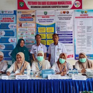 Posyandu Era Baru Di Kelurahan Mangallekana Layani Cek Kesehatan Gratis & Penimbangan Balita