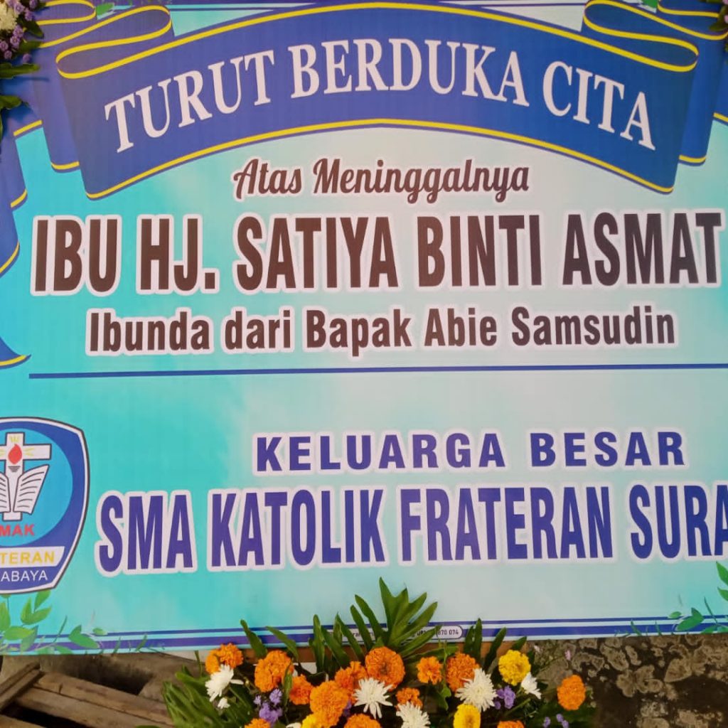 SMA Katolik Frateran Surabaya Sampaikan Duka Mendalam atas Wafatnya Ibunda Wapimred Nusantara Abadi News